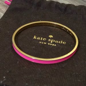 Hot Pink Kate Spade Bangle